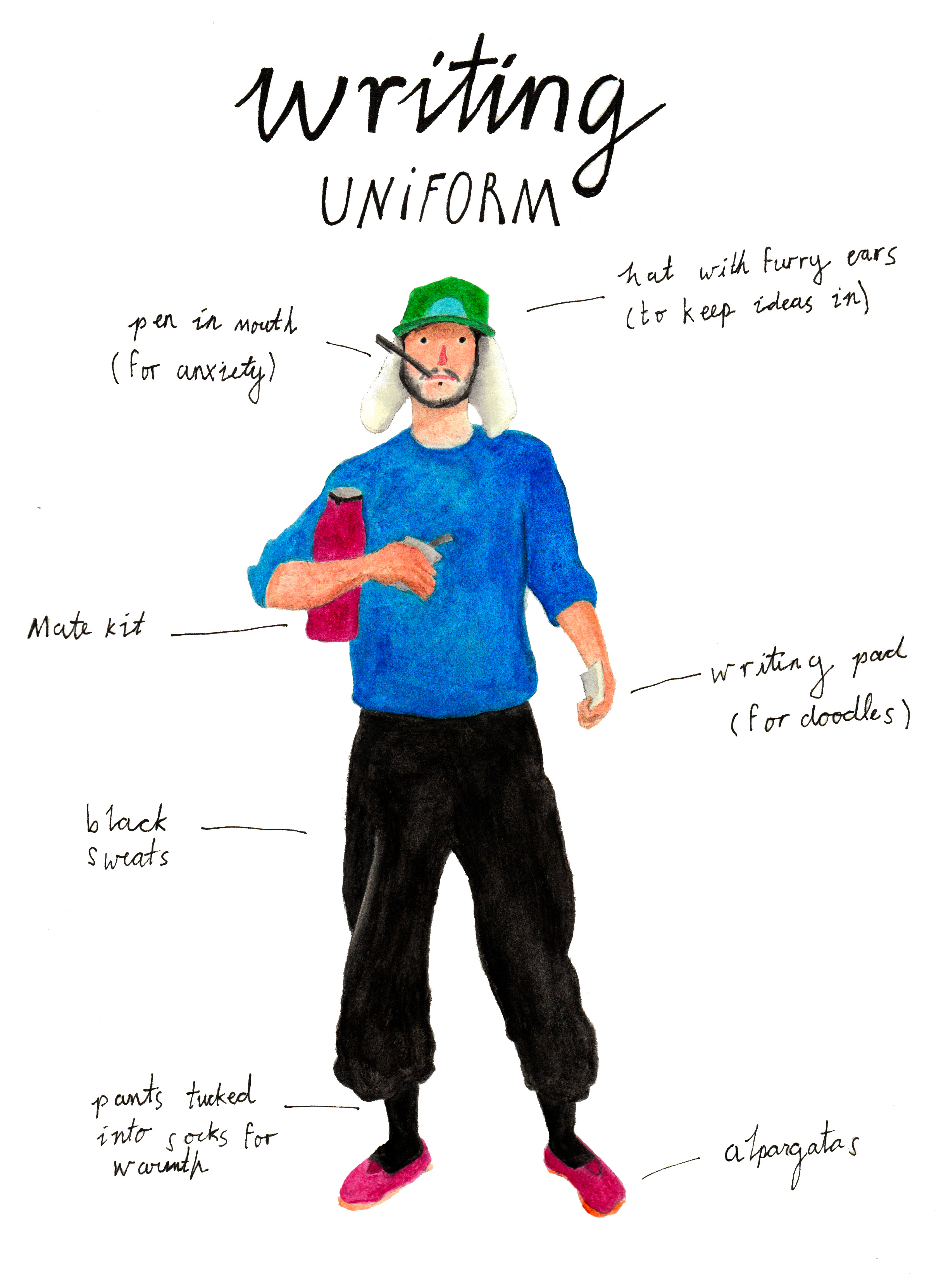 Writing uniform
