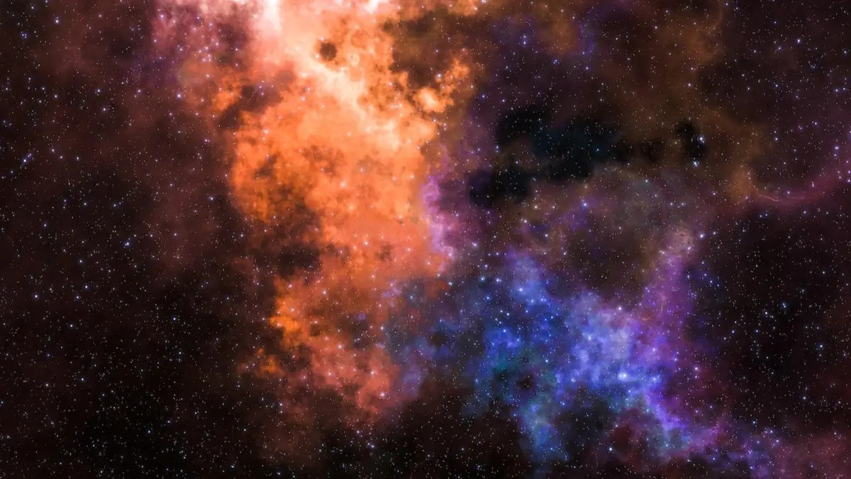 Deep space cosmic cloud