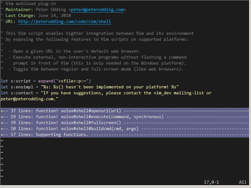 Vim For Windows Screenshots - Incredible Light Design - Desktop