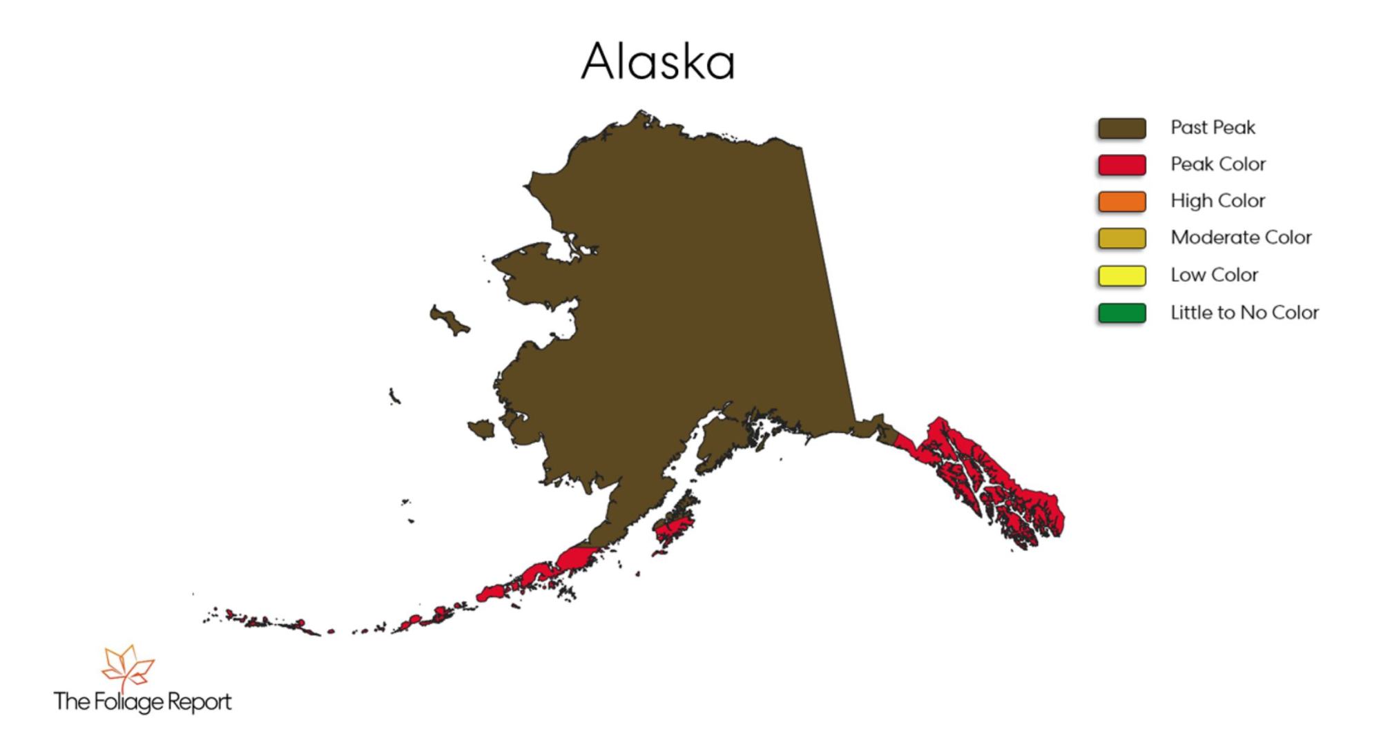 Fall Foliage Prediction Maps 2026 Com Foliage Report Alaska 