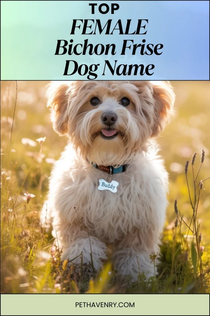 Bichon frise dog names that are as fluffy, cheerful, and stylish as