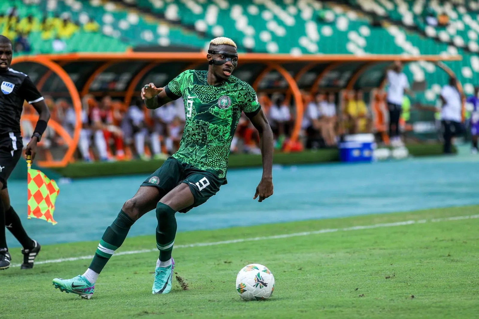 RDC vs Niéria : Osimhen, le joueur capable de tout ce soir