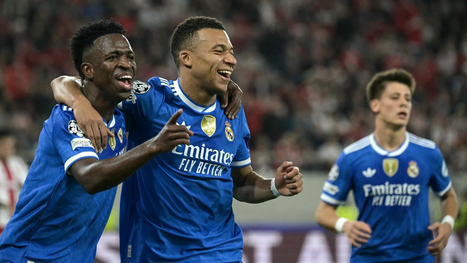 Ligue des champions : soirée spectaculaire pour Mbappé auteur d&rsquo;un quadruplé