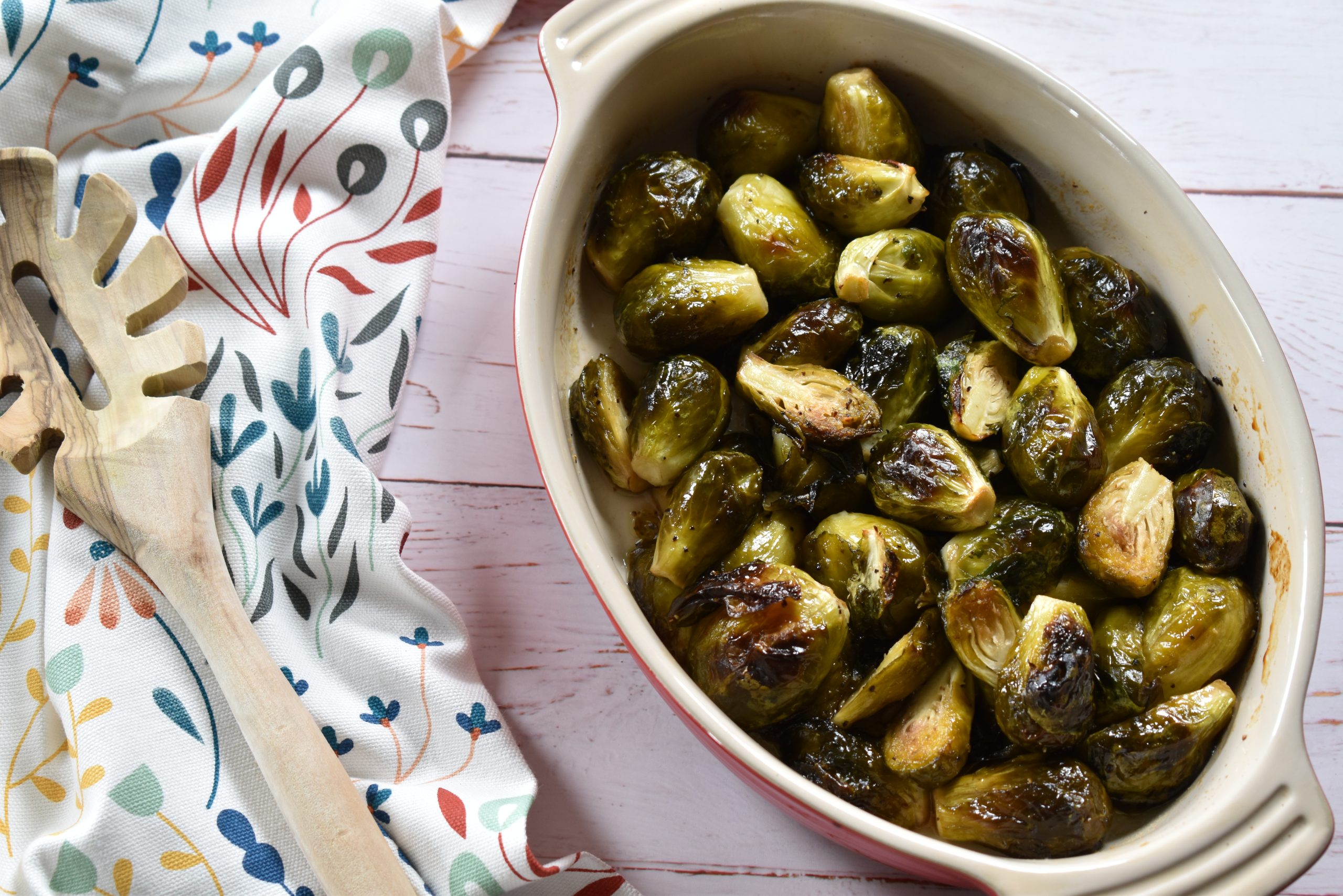 Honey Roasted Brussel Sprouts