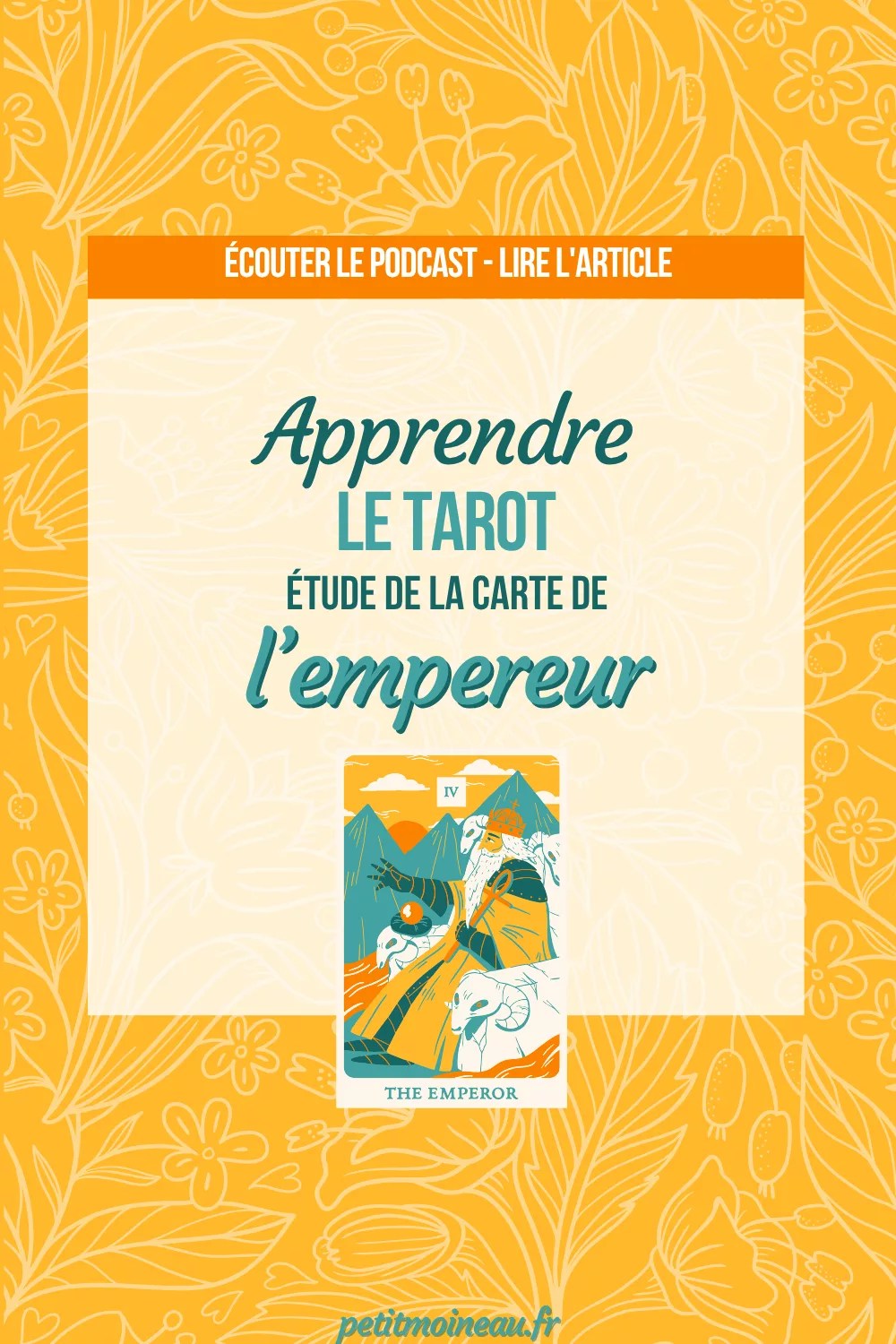 Apprendre le tarot l'empereur