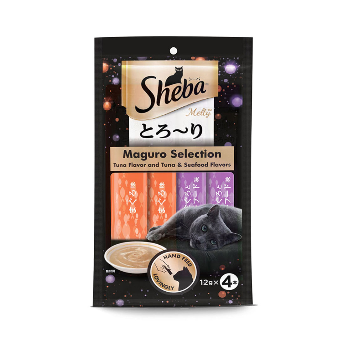 Sheba Melty Cat Food Treat Tuna & Seafood Flavor
