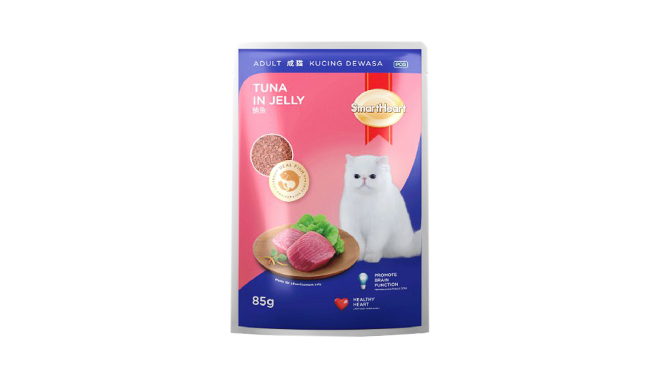 SmartHeart Adult Cat Food Tuna In Jelly