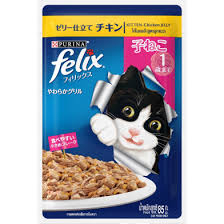 Purina Felix Kitten Cat Food Chicken In Jelly 85gm