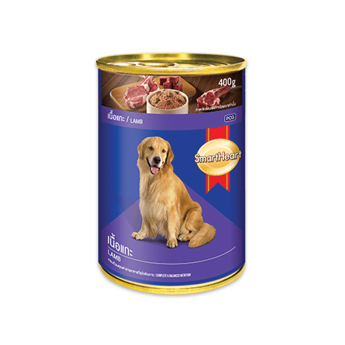 SmartHeart Adult Dog Food Lamb (Can)