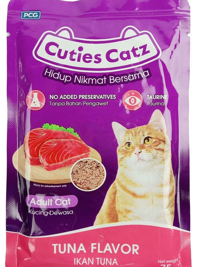 Cuties Catz Adult Cat Food Tuna Flavor
