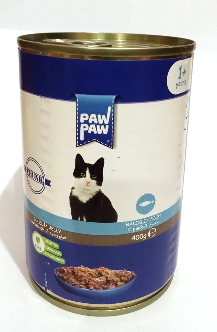 Paw Paw Adult Cat Food Can Fish