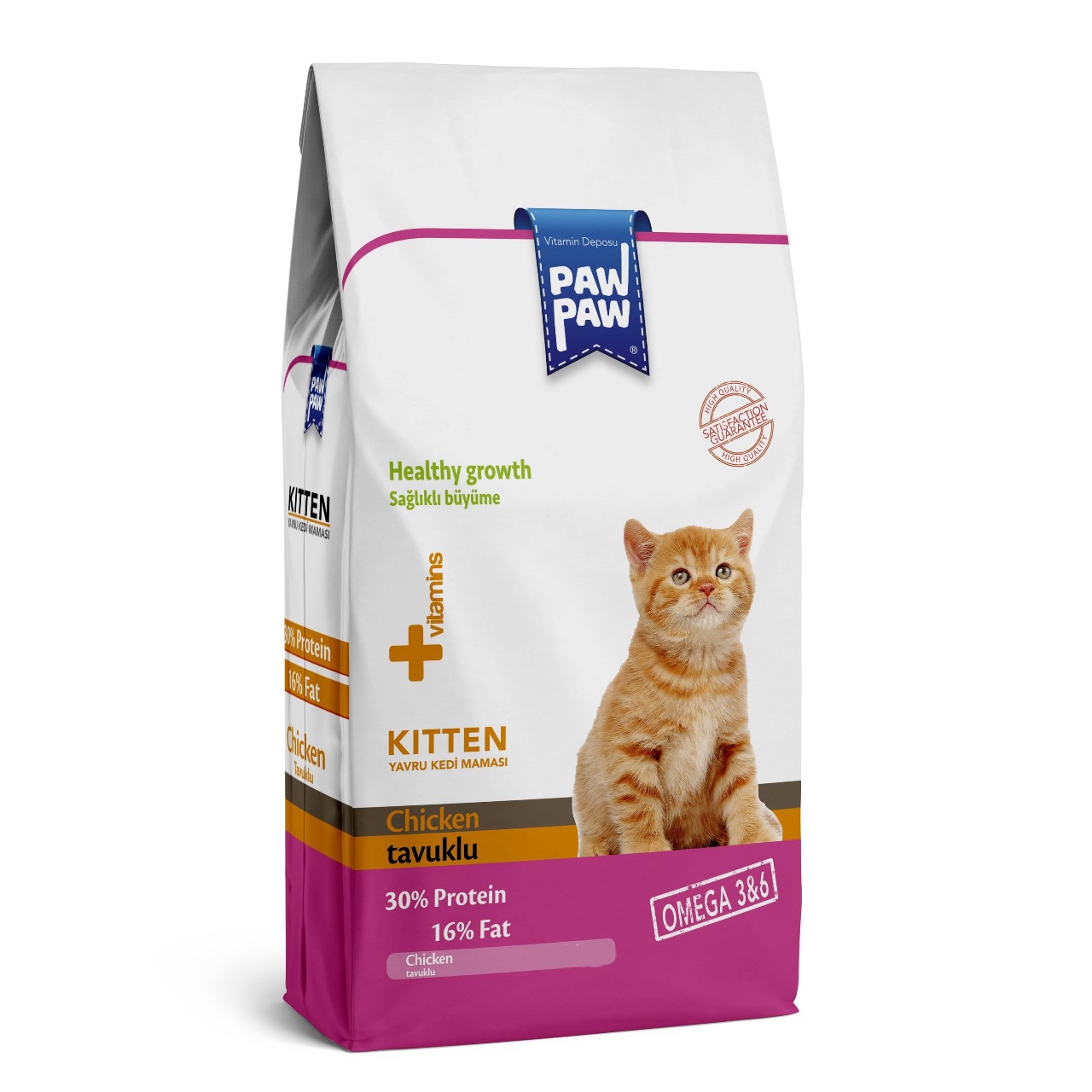 Paw Paw Kitten Dry Cat Food With Chicken