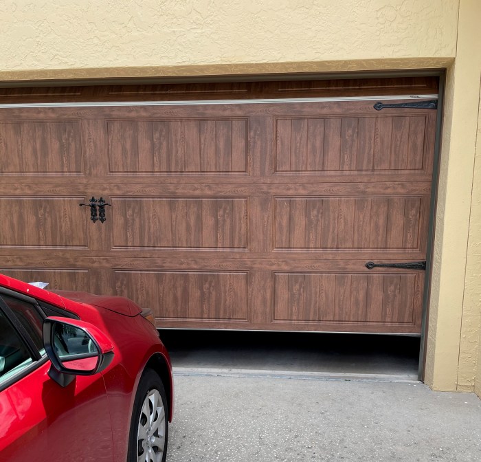If you leave your garage door slightly raised, your lost pet will have shelter until you notice it has returned home
