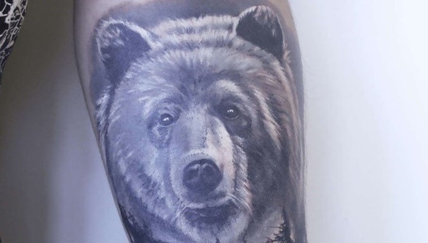 12+ Best Bear Forearm Tattoo Designs - Petpress 478_x_840_jpg