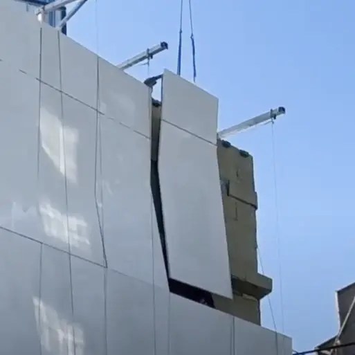 gfrc panels or gfrc cladding on commercial building in Toronto.