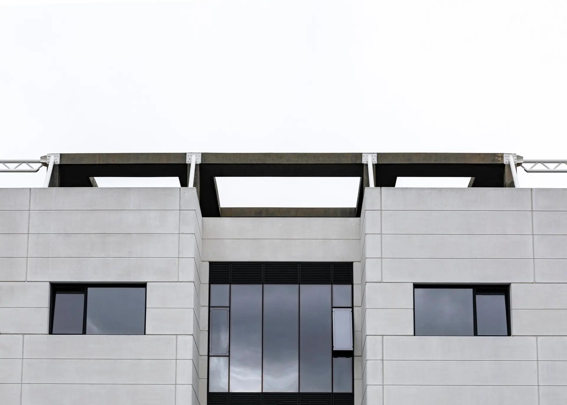 Front View Apartment Building