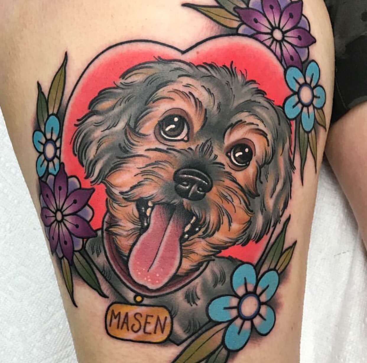 The 10 best yorkie tattoo ideas