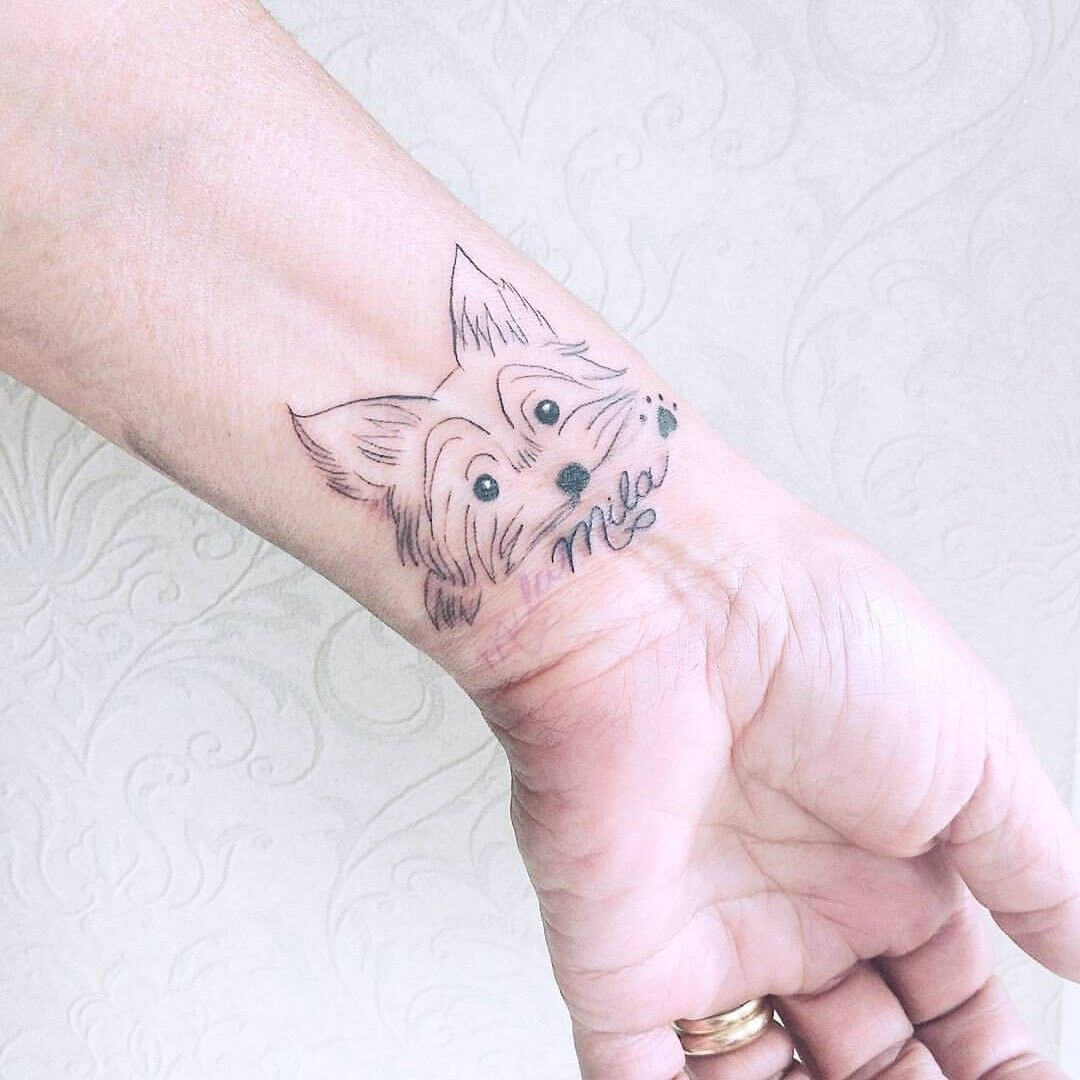 10 amazing yorkie tattoo designs