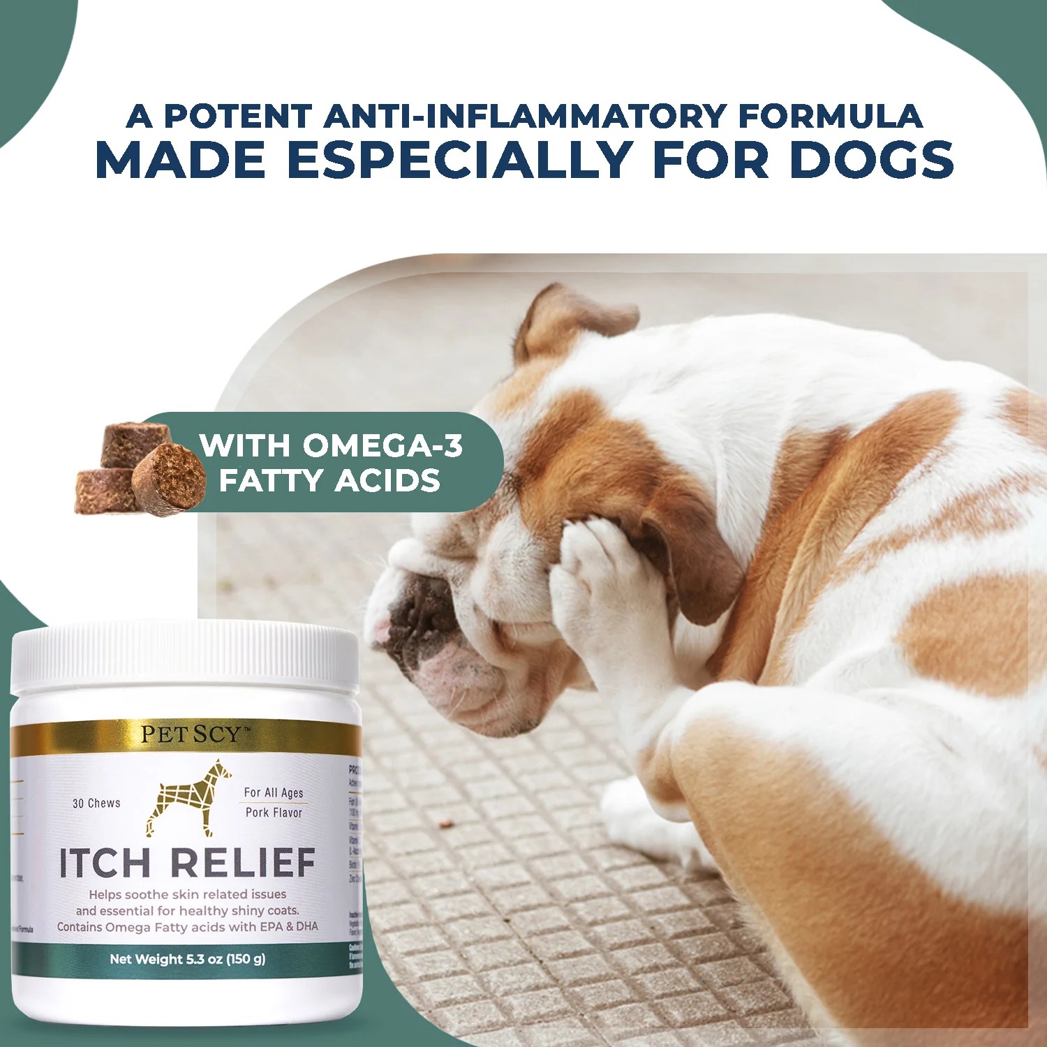 Dog Itch Relief Chews Soothe Your Pet S Discomfort Petscy