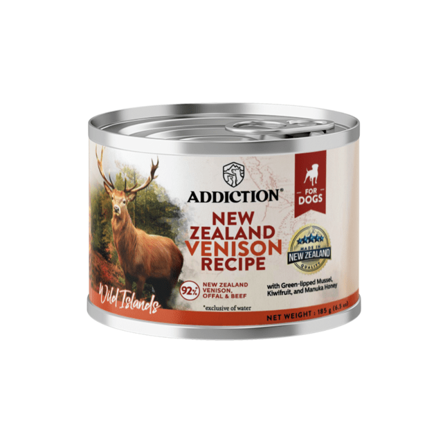 Addiction Wild Islands New Zealand Venison Grain-Free Wet Dog Food