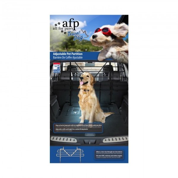 Adjustable pet partition
