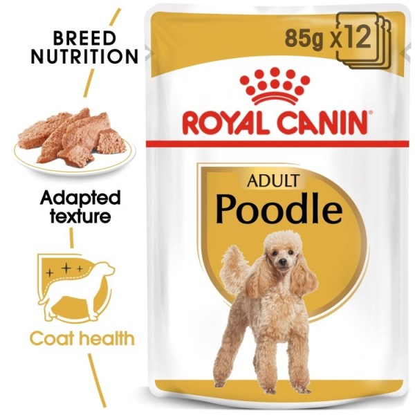 Poodle Power! Buy 2-Breed Health Nutrition Poodle Adult (Wet Food - Pouches) 12 x 85 g