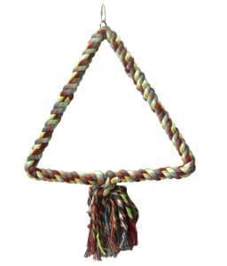 Pado Triangular Rope Hanging Toy - 40 X 32 Cm