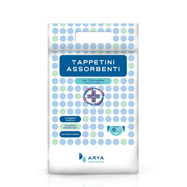 Arya Puppy Pads with Chlorhexidine -