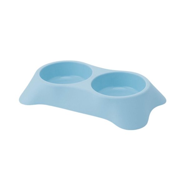 Petbroo Double Bowl 34*20*6.5 Cm