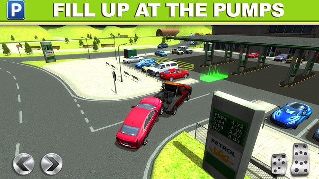 Roadway Multi Level Car Parking Game Exchange cars with real players.