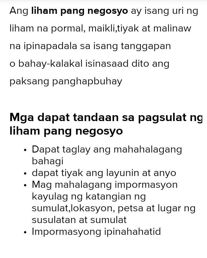 Ang katawan ng liham aplikasyon ay mas magandang magsimula sa pahayag ng sumulat kung saan niya nakuha ang anunsyo ukol sa trabaho. Ano Ang Anyo Ng Liham Pangnegosyo Brainly Ph