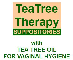 Tea Tree Therapy Tea Tree Suppositories 6 Suppositories Evitamins Com