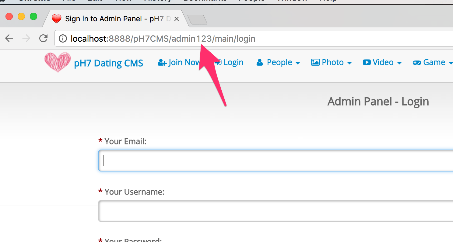 Where is the Admin Panel URL