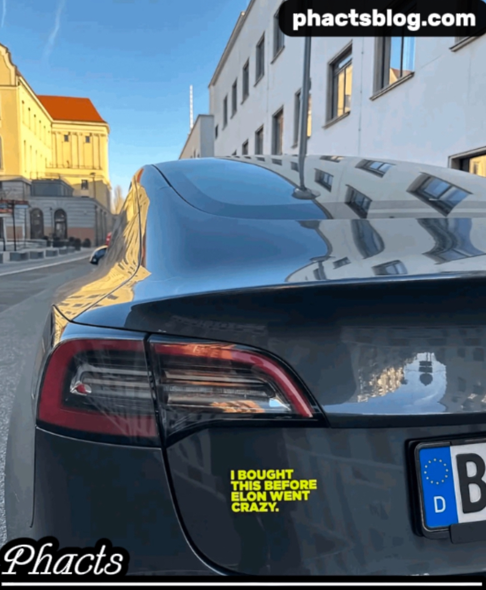 Tesla Owners Express Buyer’s Remorse with “Regret Stickers”