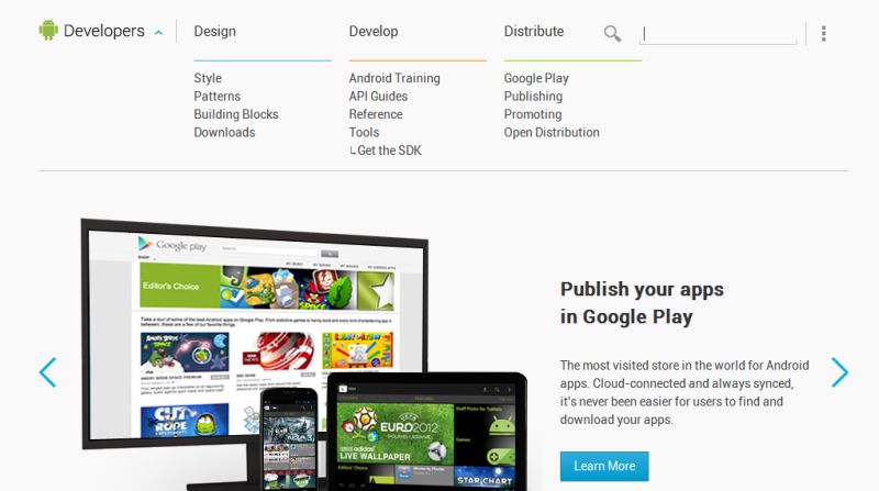 Android Developers Site Gets Redesign Phandroid - 8K Geometric Wallpapers for Desktop