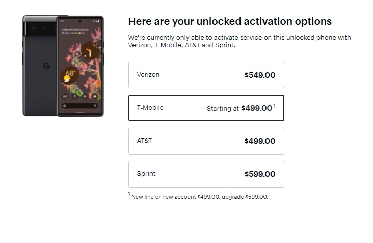 Save up to $100 on the pixel 6 at best buy