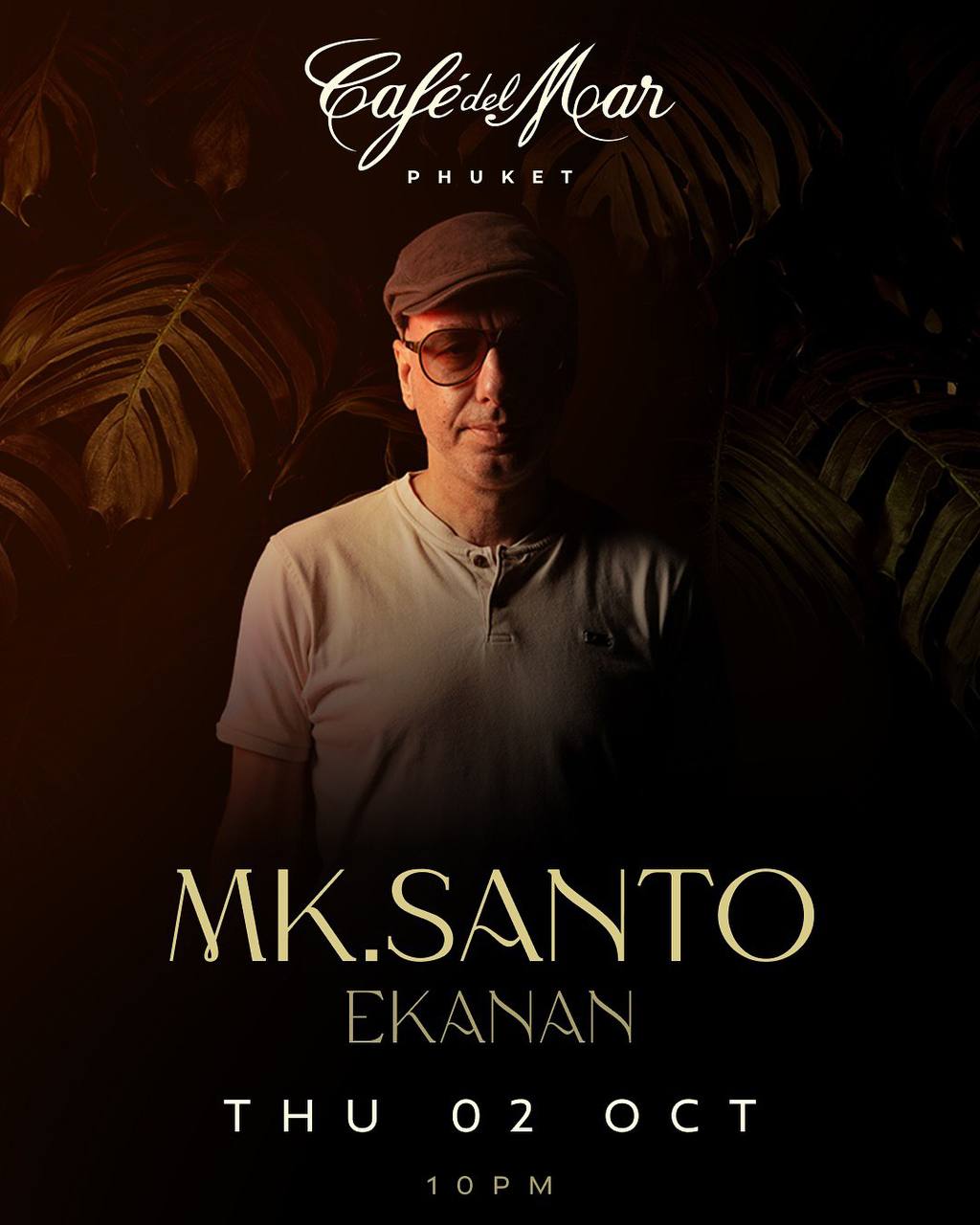 A night with MK.Santo at Café del Mar Phuket