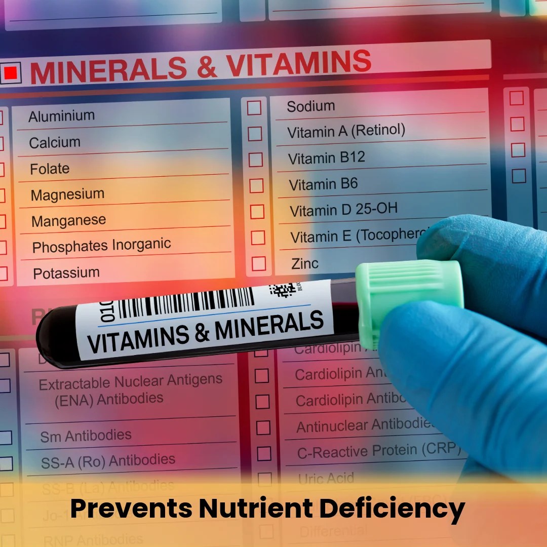 Prevents Nutrient Deficiency