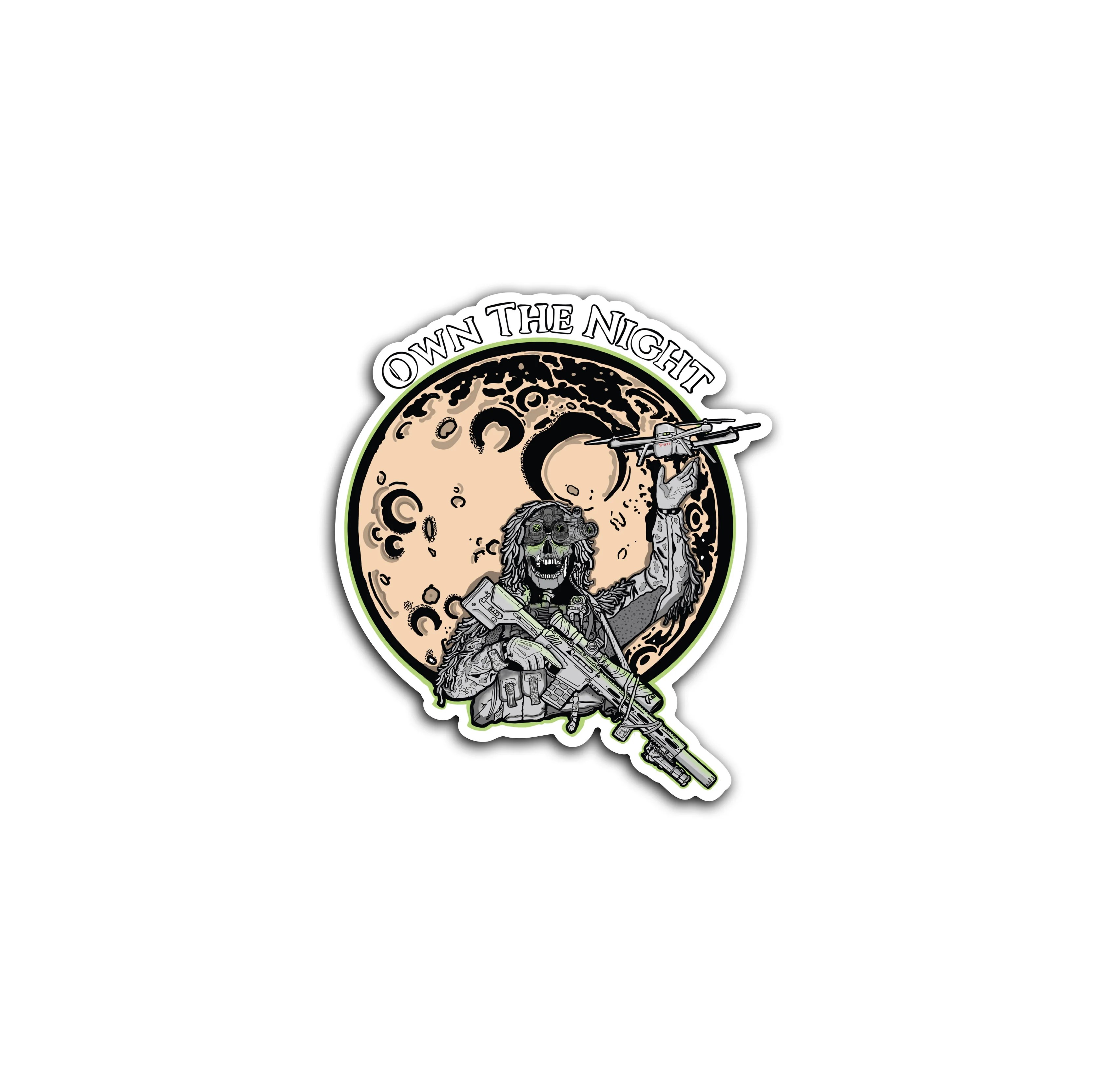 Nocturnal Sticker Phaselineco