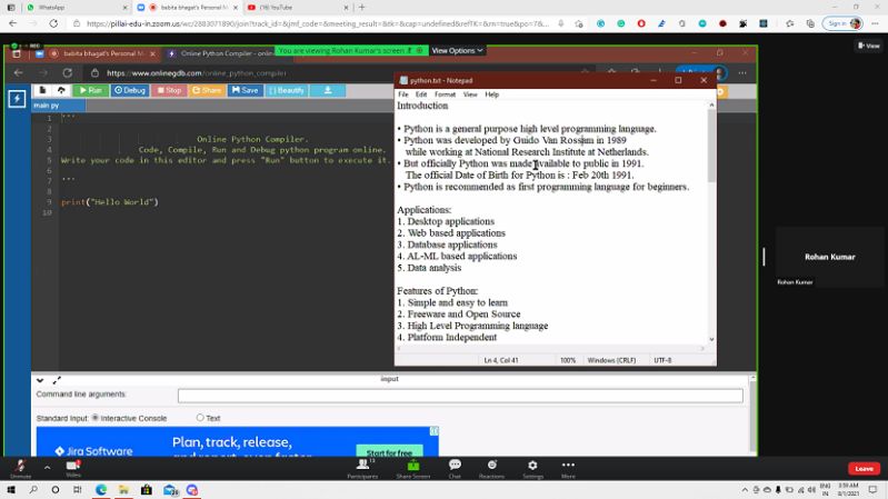 Workshop On Python Coding Club Phcet - Premium Landscape Illustration Gallery - 4K