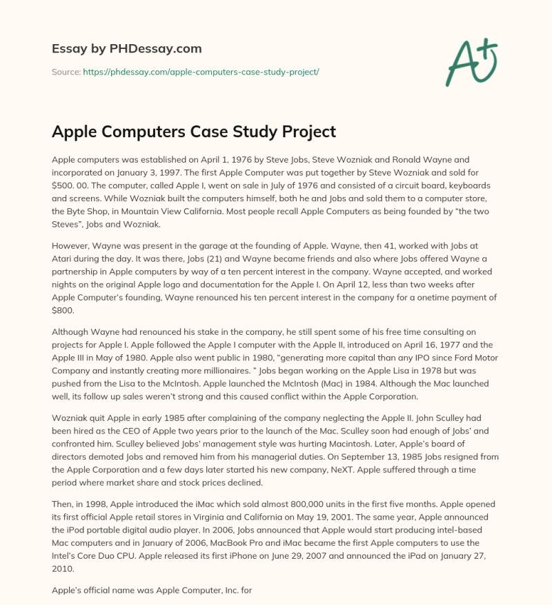 Atlantic Computer Case Study Free Essay Example - Minimal Photo Collection - Mobile Quality