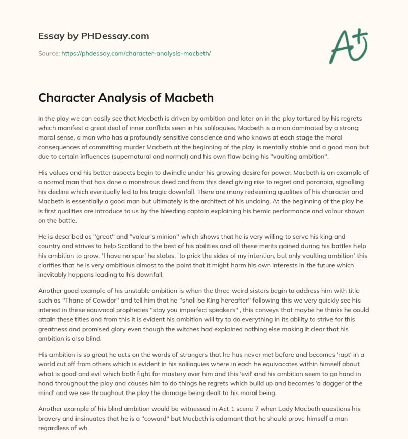 Macbeth Character Analysis - Abstract Backgrounds - Perfect Full HD Collection
