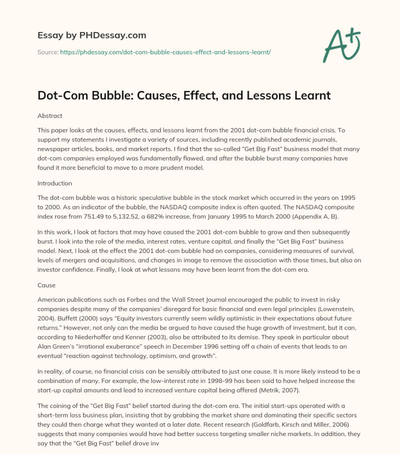 Lessons From The Dot Com Bubble - Artistic HD Landscape Backgrounds | Free Download