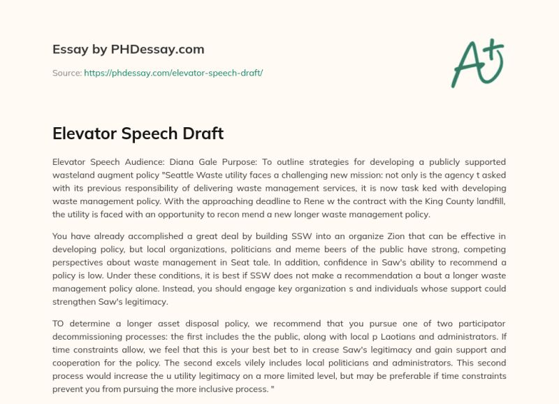 Writing An Elevator Speech - Premium Dark Image Gallery - Full HD