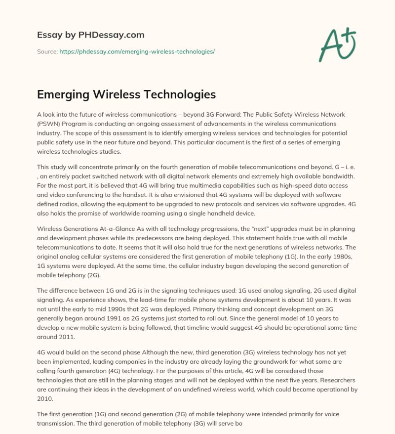 Technology Essay Example Wireless Networks Speedypaper Com - Vintage Wallpapers - High Quality Mobile Collection