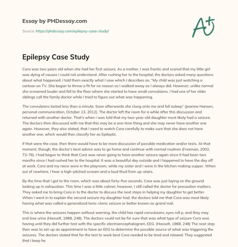 Epilepsy Case Study Pdf - Minimal Illustration Collection - 4K Quality