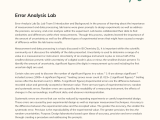Error Analysis Lab Phdessay