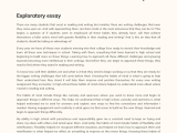 Exploratory Essay 500 Words Phdessay