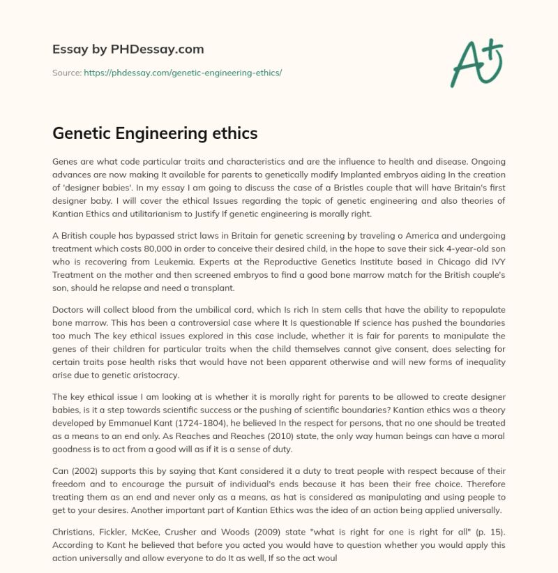 Ethics Genetic Engineering - Best City Designs in Ultra HD