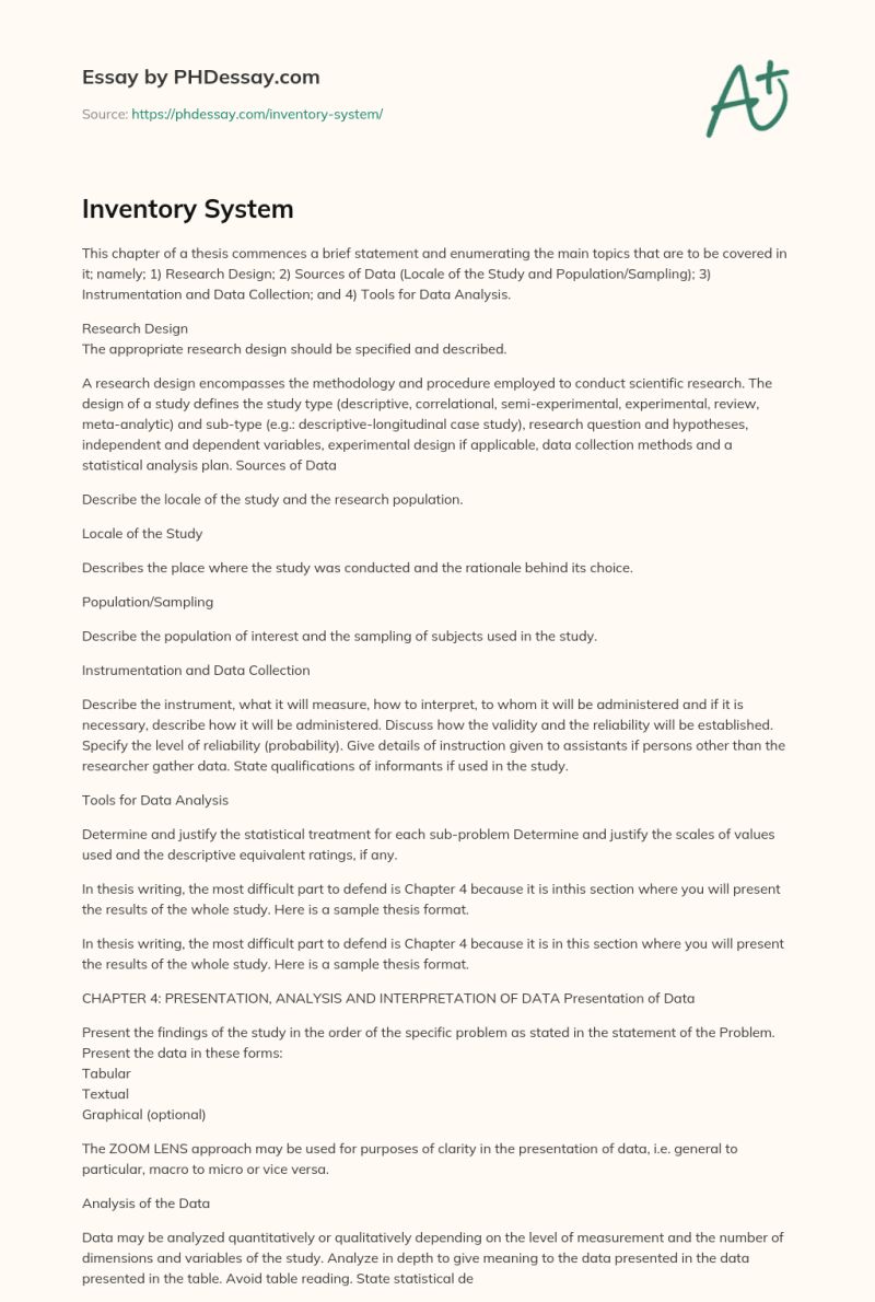 Inventory System Summary Narrative Essay Example Studyhippo Com - Premium Geometric Art Gallery - Retina
